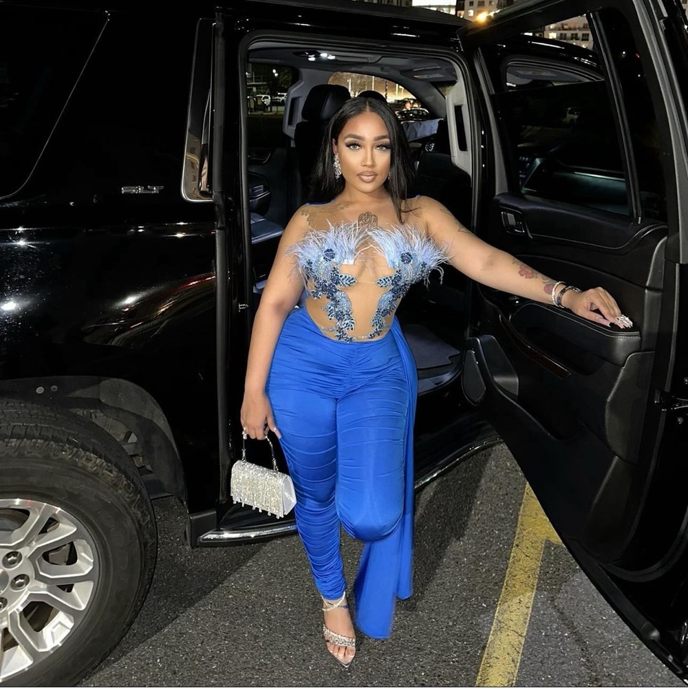 BIRTHDAY BEHAVIOR one peace glam fit!